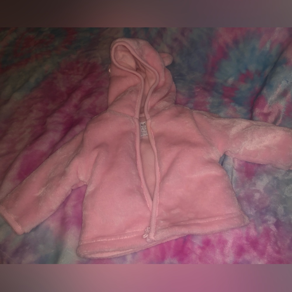 winter furry baby girl sweater